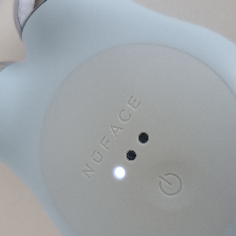 NuFace Mini Toning Device in Soft Blue - Picture 2 of 3